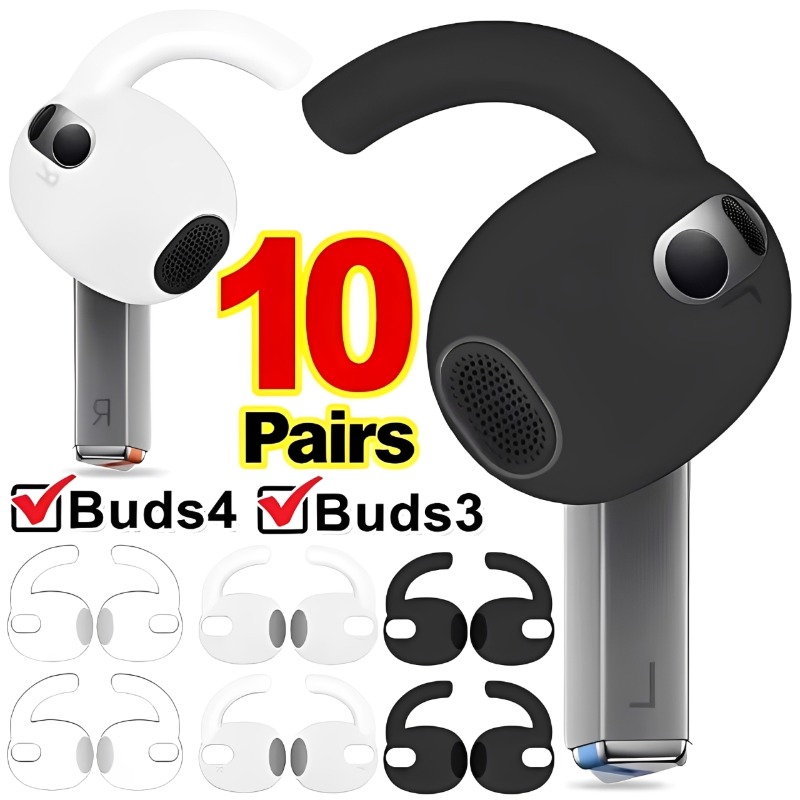1-10Pairs Replacement Silicone - Silicone Ear Tip Replacement 评论和价格