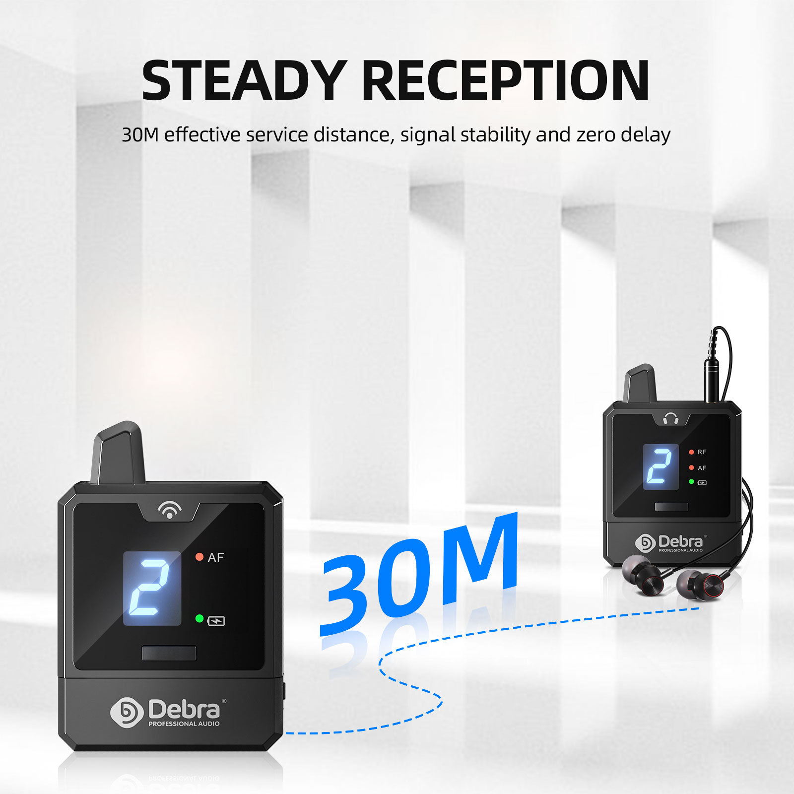 Debra UHF IEM Wireless In-Ear  - In Ear Monitor Iem 评论和价格