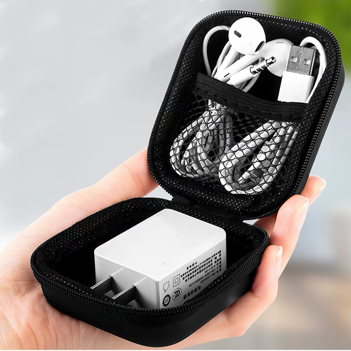 EVA Hard Shell Waterproof Cabl - Headphone Case Hard 评论和价格