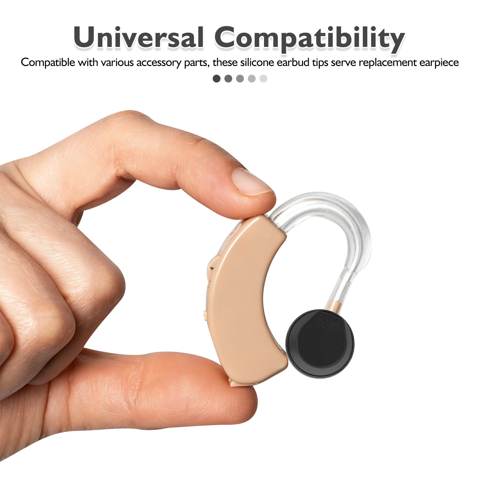 Hearing Aid Ear Tips Replaceme - Silicone Ear Tip Replacement 评论和价格