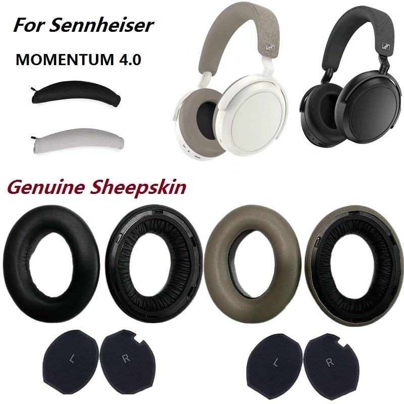 Genuine sheepskin Ear pads for - Sennheiser Headphone Momentum 4 评论和价格