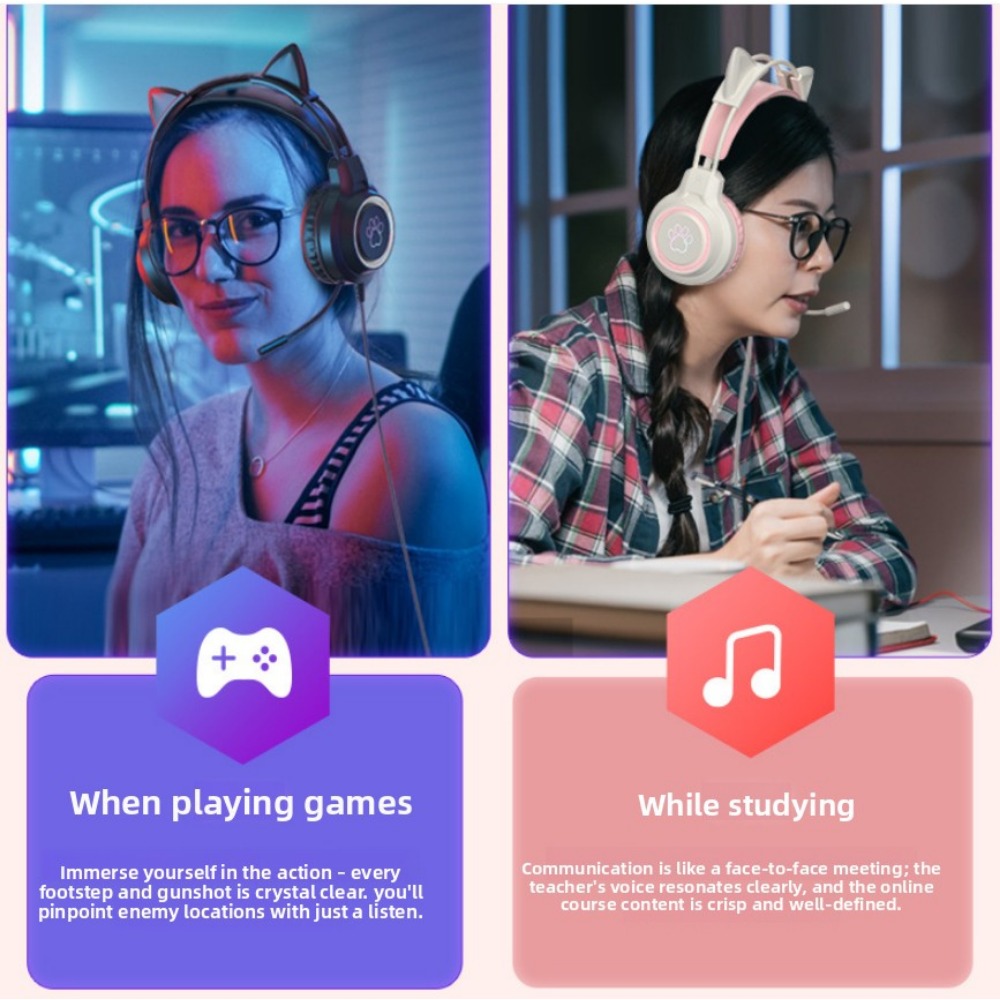 RGB Gaming Earphones with High - Gaming Headset Rgb 评论和价格