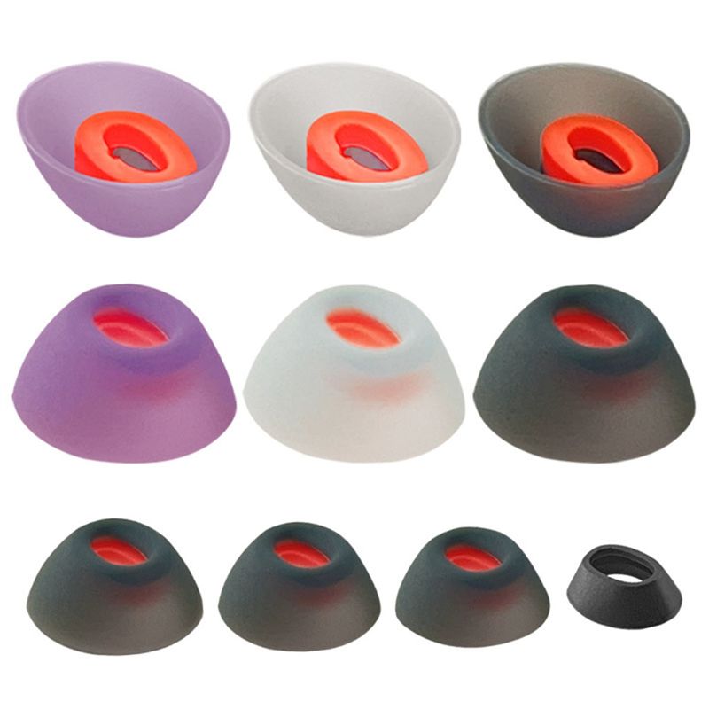 ABKQ-8Pcs Silicone Ear Tips Ea - Silicone Ear Tip Replacement 评论和价格